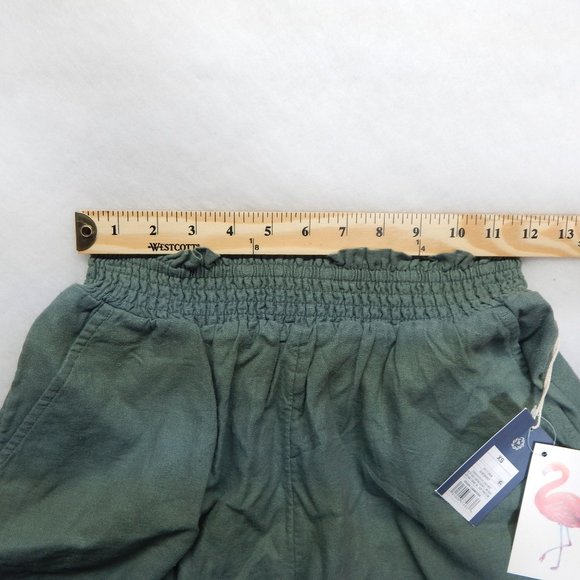 Universal Thread High Rise Elastic Waist Shorts Women's Relaxed Green Size XS - Picture 9 of 9